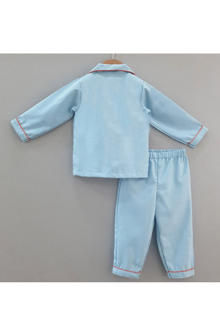 Giraffe Motif Cotton Nightsuit