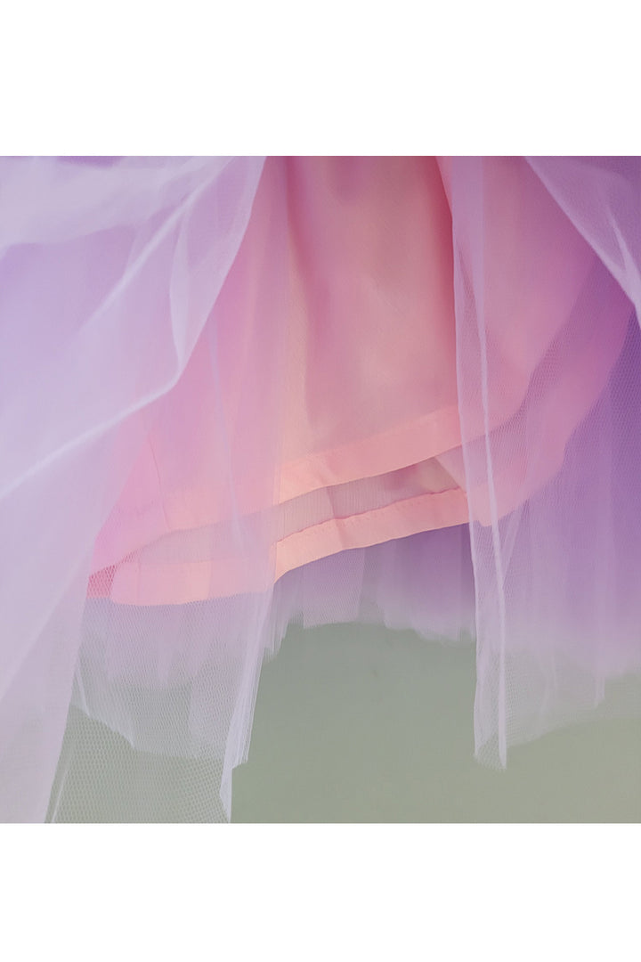 Pink Pearl Detailing Velvet Dress