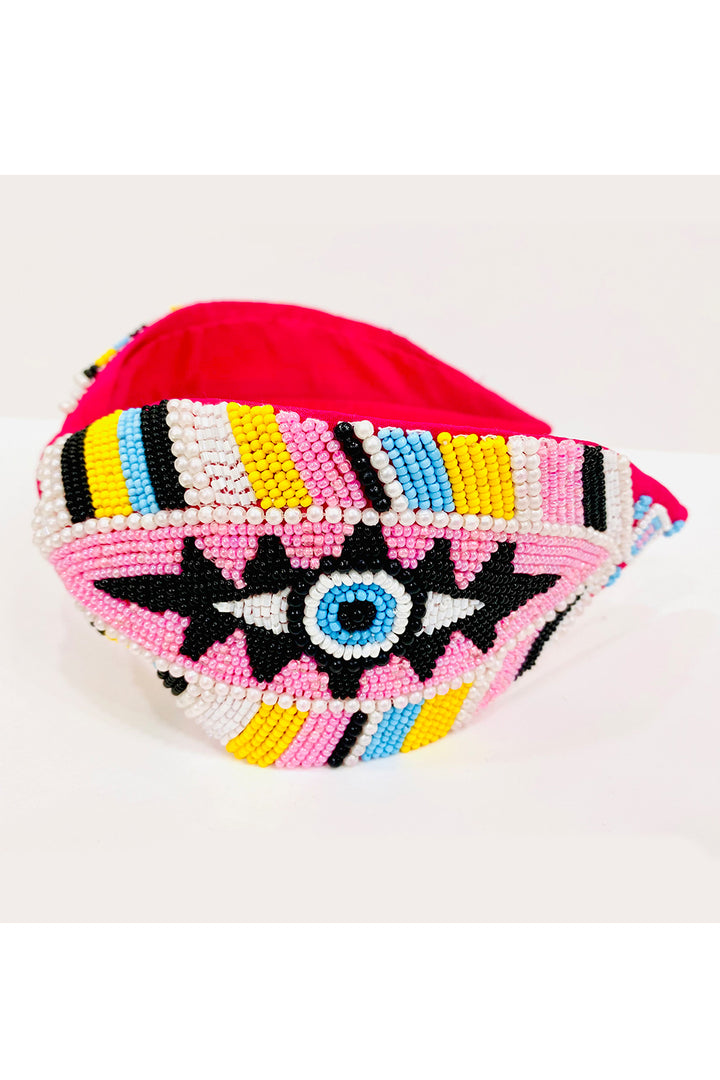 Stylemylo offers a designer range of embroidered hair bands also known as turban bands for kids and moms. Designer hair accessory for girls only a click away. Free Shipping.