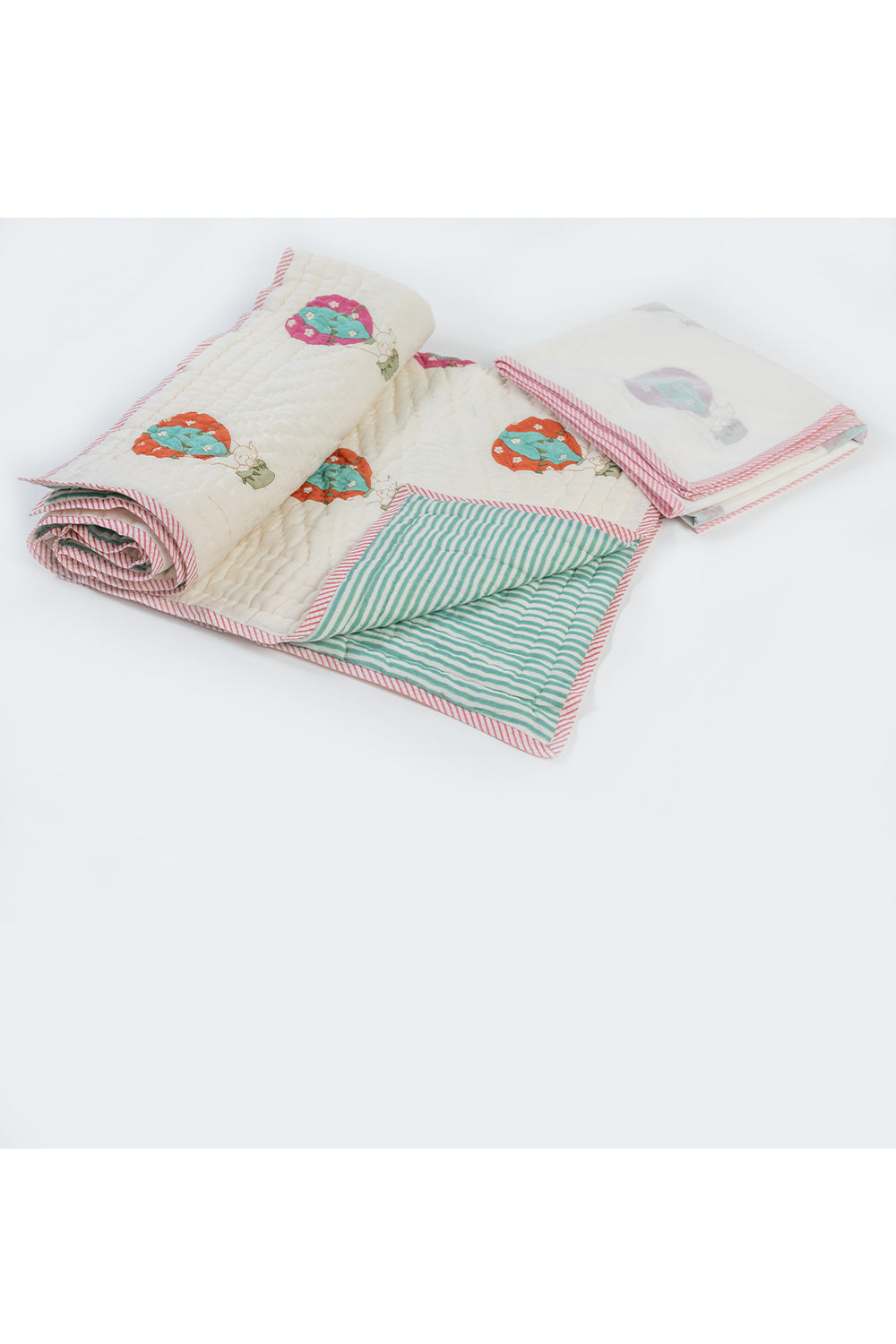 Hot Air balloon Printed Bedding Set