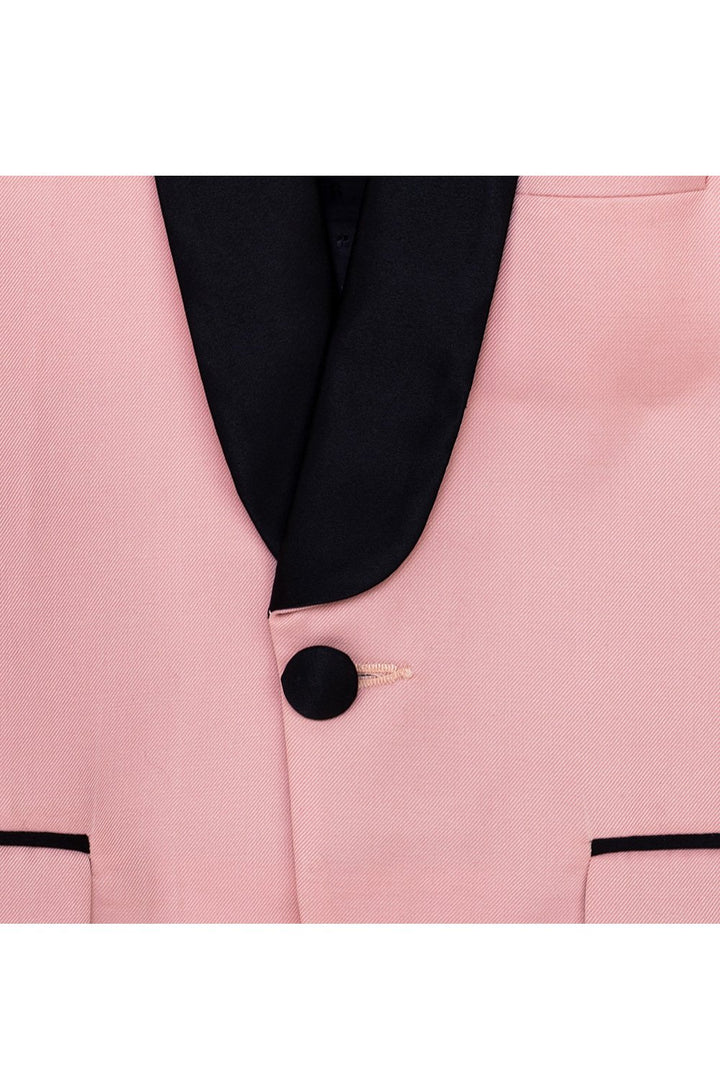 Pink tuxedo set