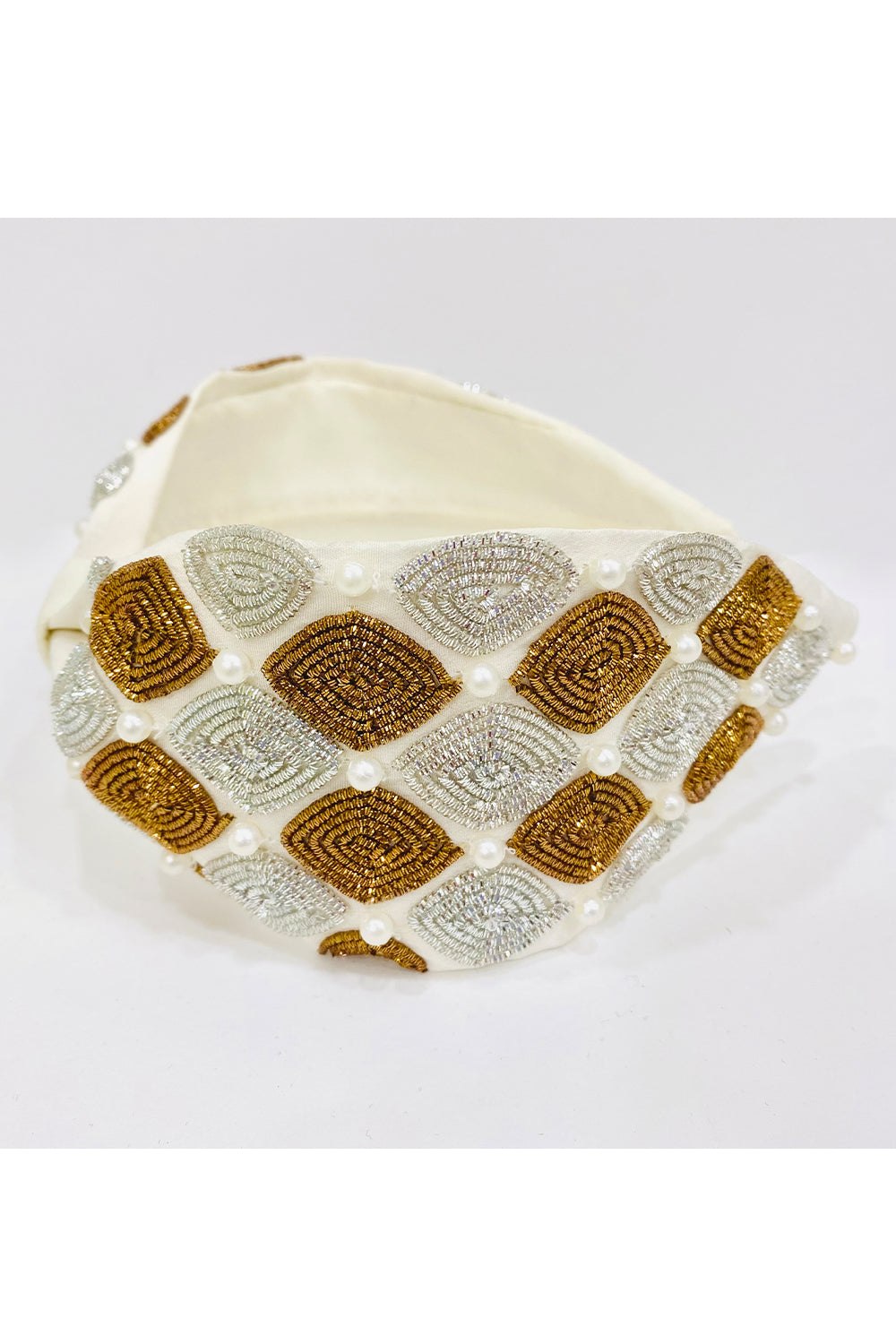 Shop from our wide range of hair bands for kids and mothers. Hand embroidered turban bands, partywear hairbands.
