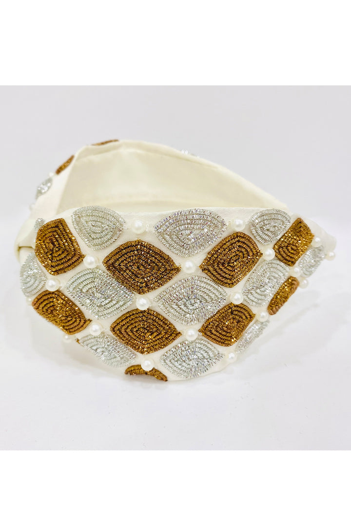 Shop from our wide range of hair bands for kids and mothers. Hand embroidered turban bands, partywear hairbands.