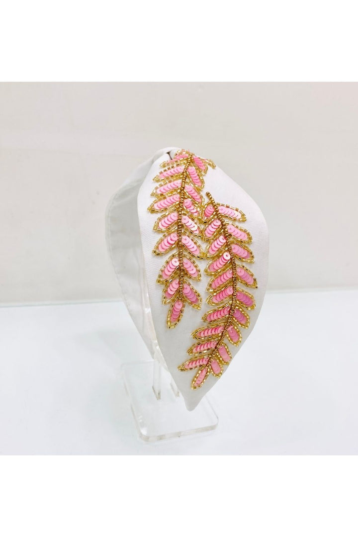 White spruce pure crepe hairband