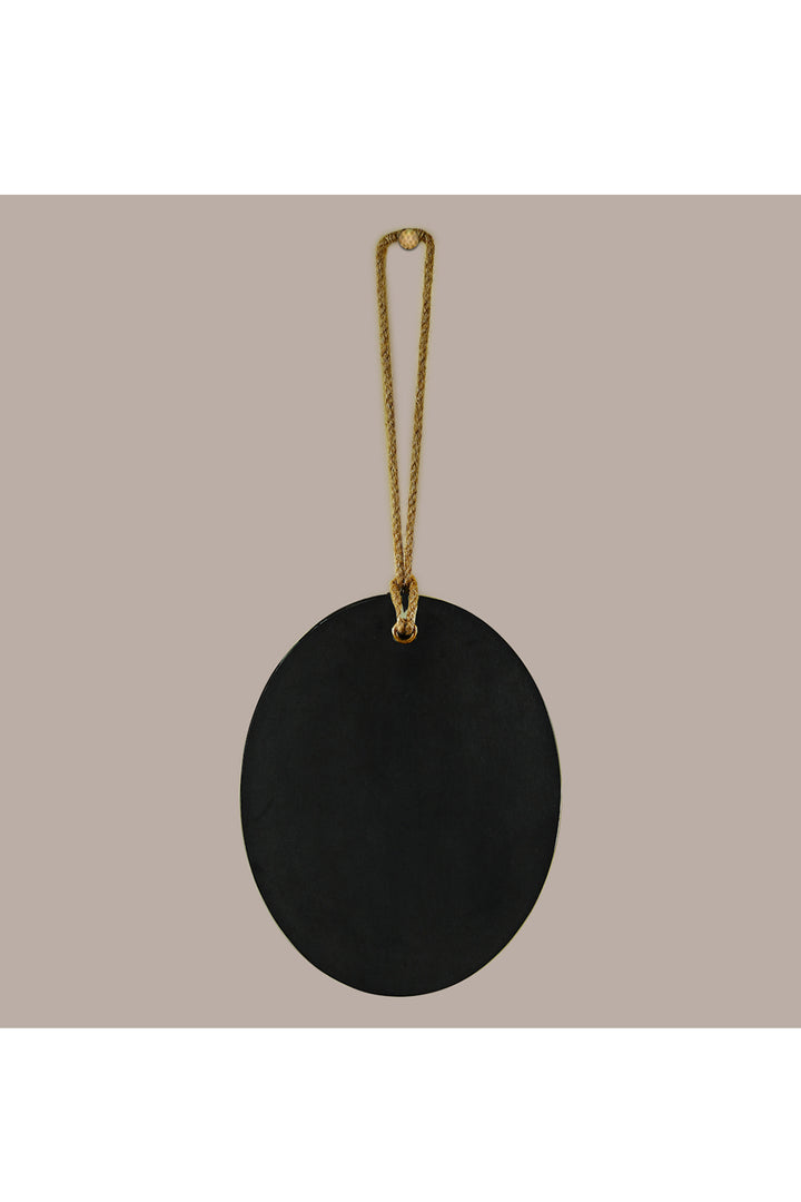 Y For Young At Heart Oval Mirror Frame