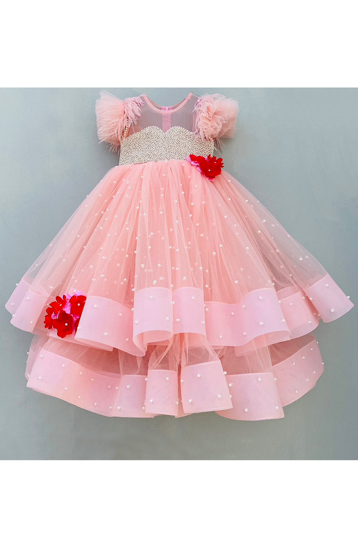 Shop from our latest designer collection of kids gowns. Customised children's designer gowns are made to measurements. Worldwide delivery. Free Shipping*