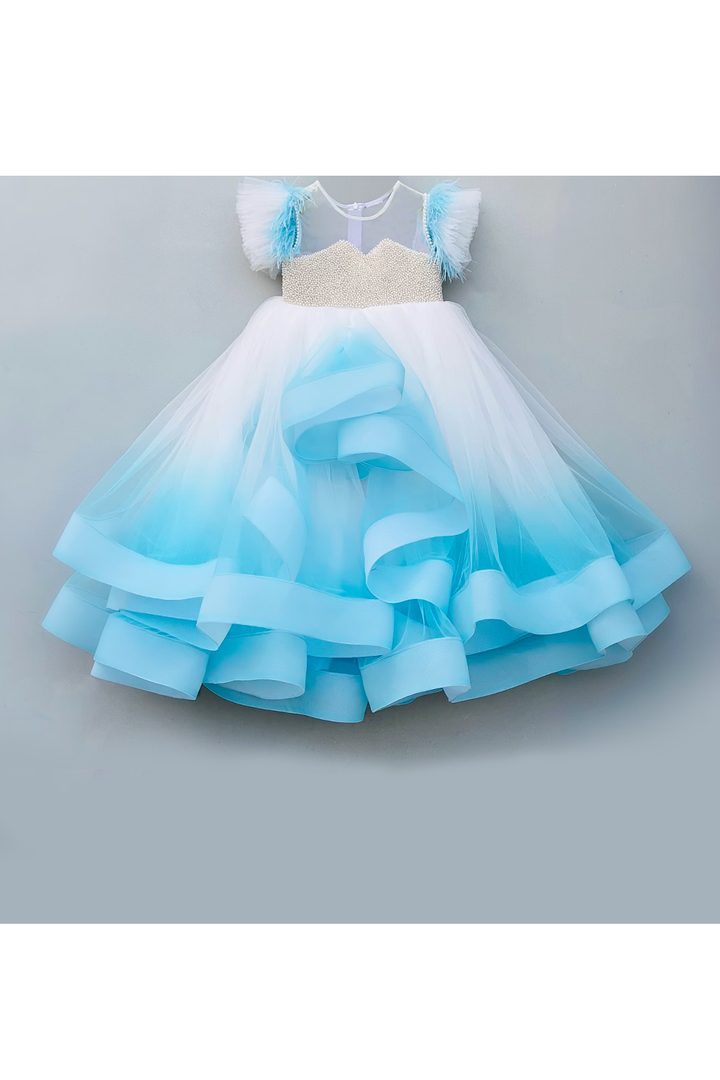Shop from our latest designer collection of kids gowns. Customised children's designer gowns are made to measurements. Worldwide delivery. Free Shipping*
