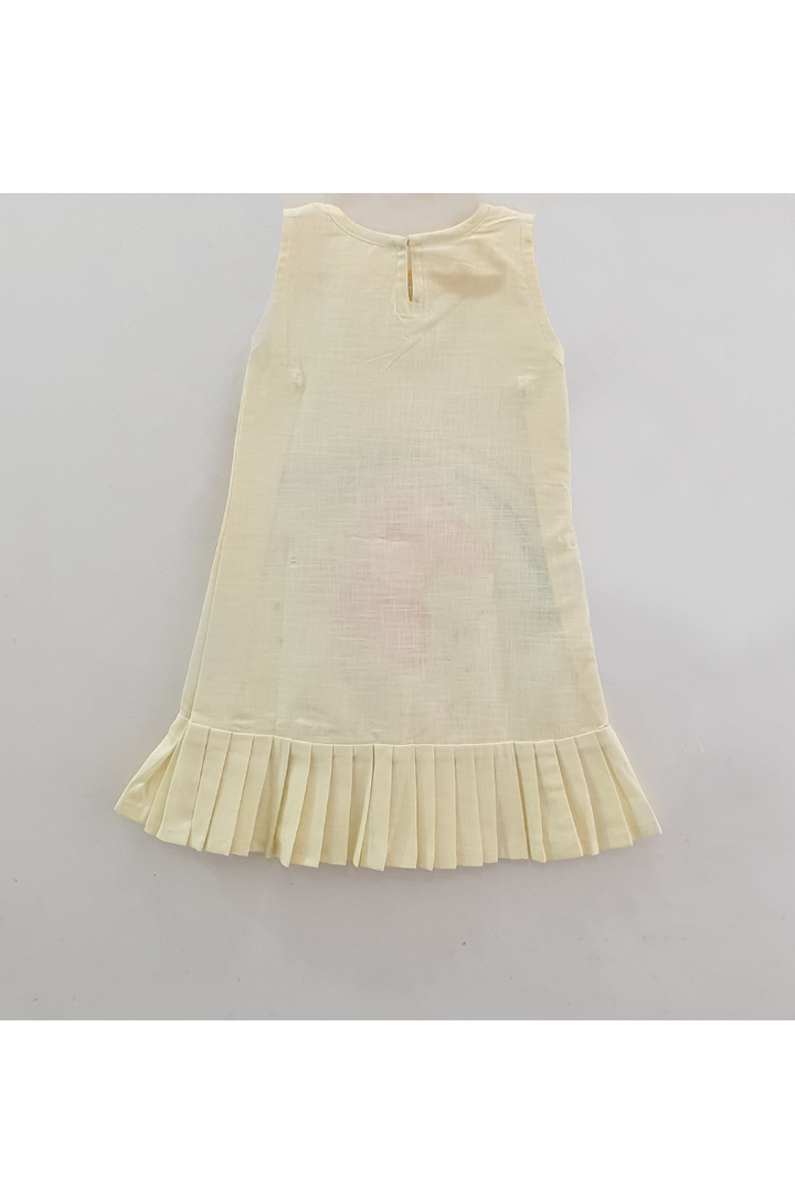 Hand painted peppa frock