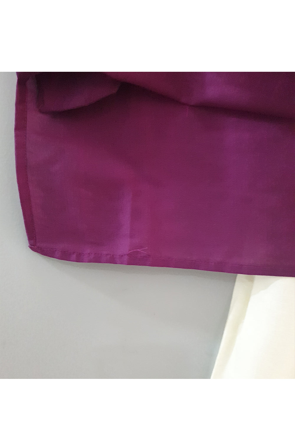 Purple zardozi embroidered umbrellas kurta and pyjama