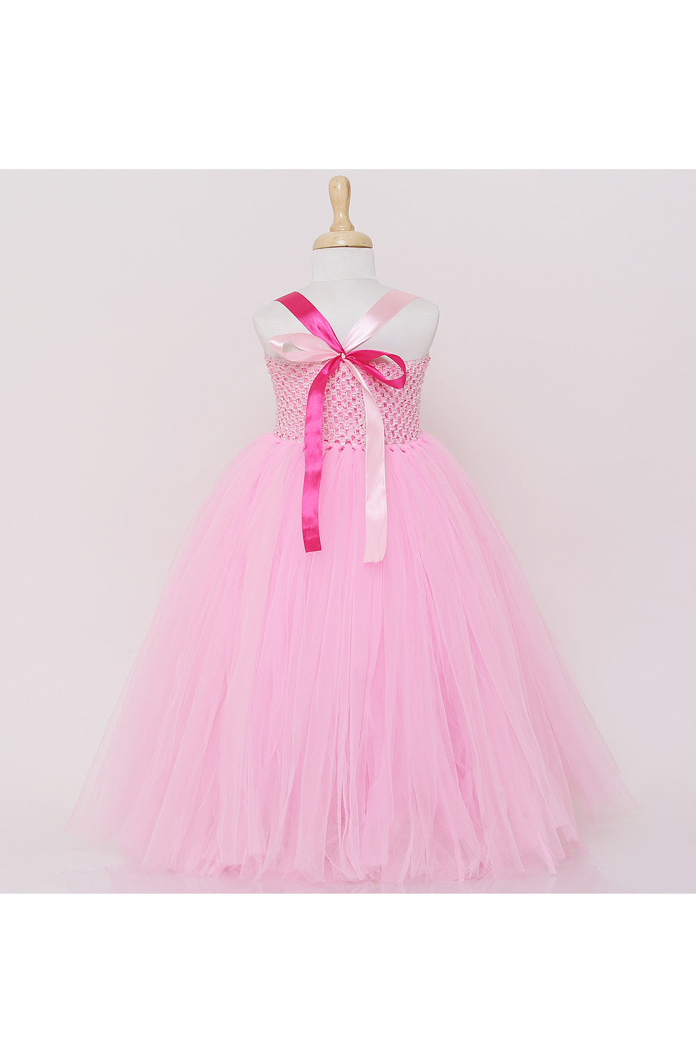 Unicorn pink and hot pink tutu gown