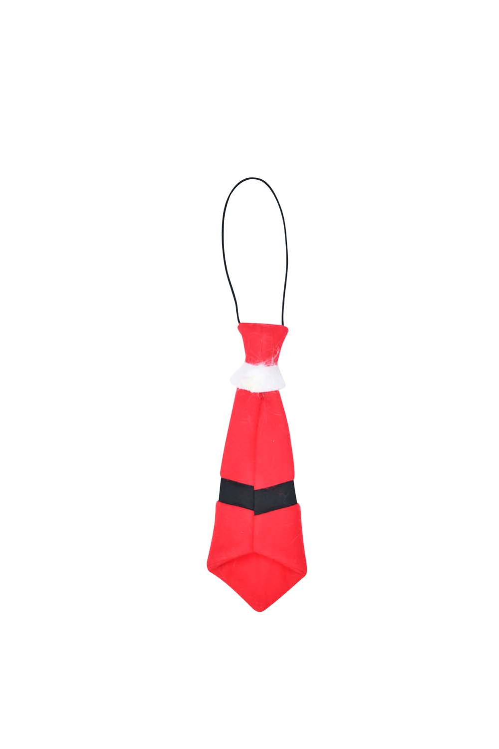 Red santa tie