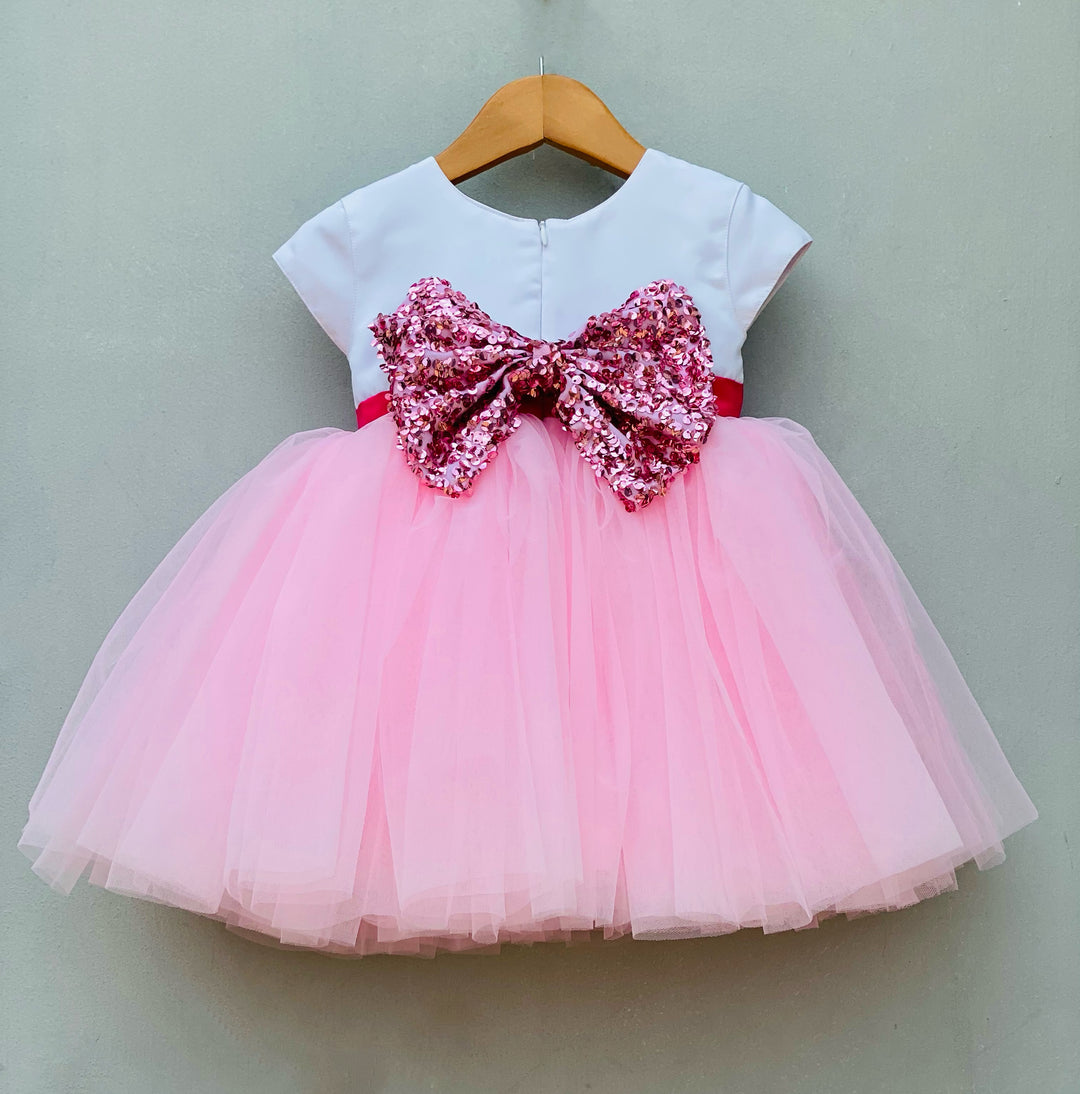 Personalised monogram embroidered dress