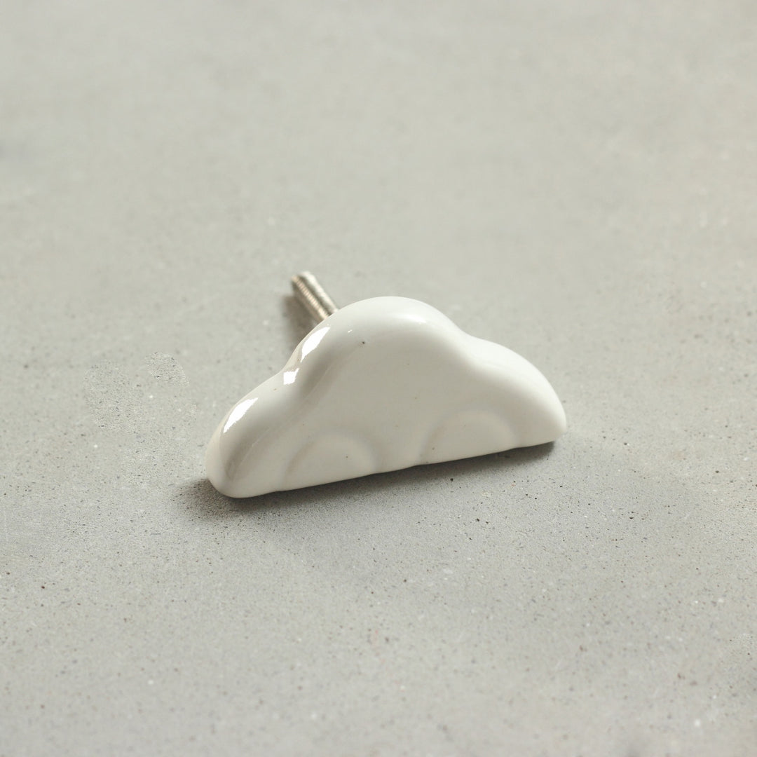 White Willy wonka Car Knob