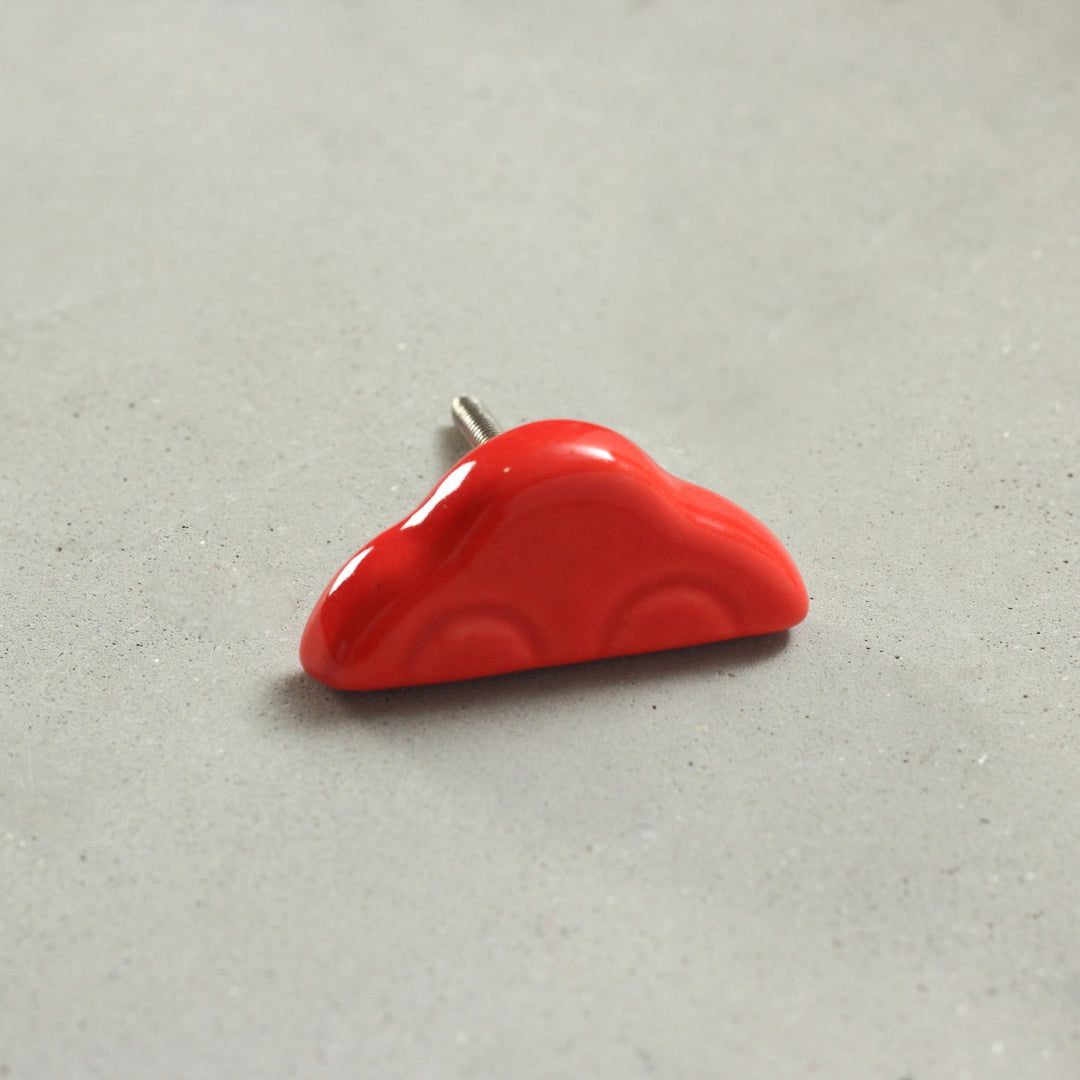 Red Cabby Car knob