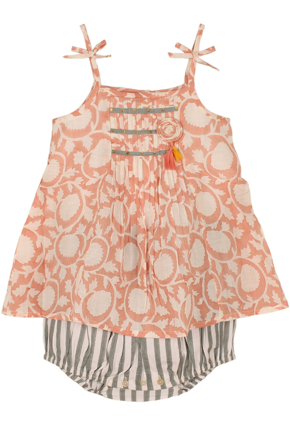 Bibi Romper Dress Pink